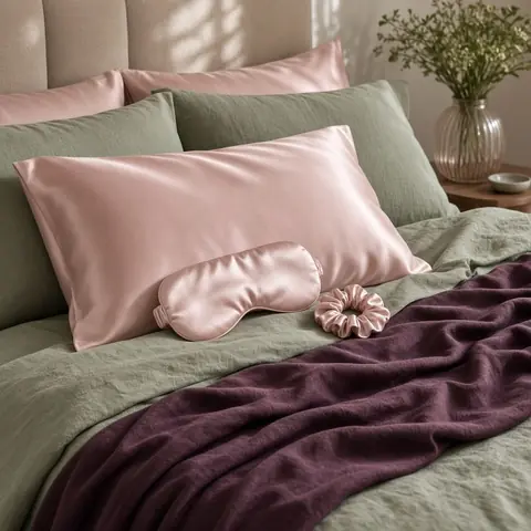 Moonveil Satin Sleep Set